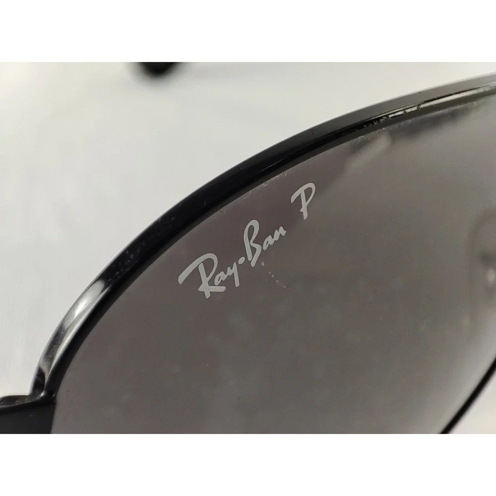 Ray-Ban RB3549 002/T3 Black Aviator Sunglasses 61mm *Frames Only*